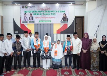 Bupati Solok Lepas 198 Calon Jamaah Haji Tahun 2026