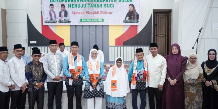 Bupati Solok Lepas 198 Calon Jamaah Haji Tahun 2026