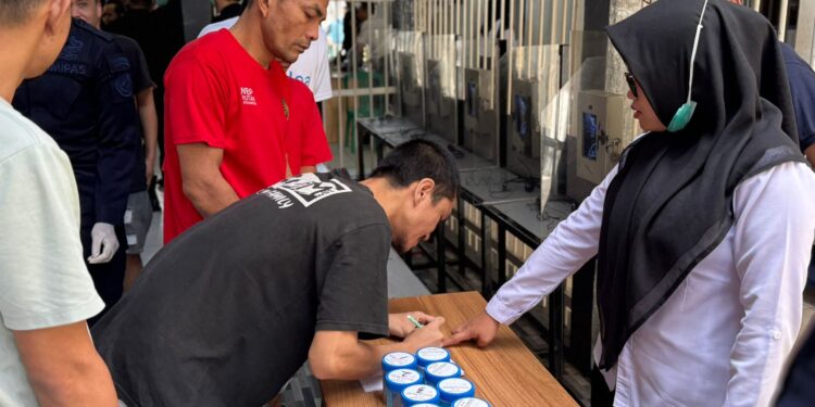 Rutan Batusangkar Deklarasikan Ikrar Zero Halinar Bersih dari Handphone Ilegal, Narkoba, dan Penipuan