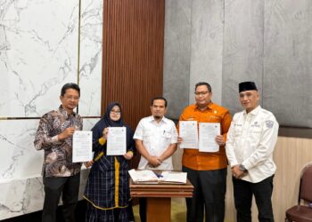 Penandatanganan Nota Kesepahaman BPS Kabupaten Solok dengan STAI Solok Nan Indah dan STIE El Hakim Solok