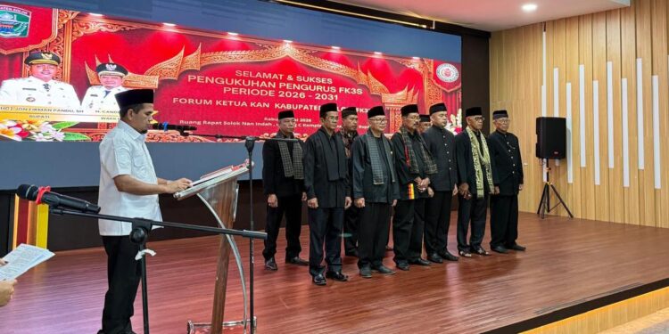 Pengukuhan Pengurus FK3S Kabupaten Solok Periode 2026–2031