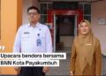 Jalin Sinergitas, Kepala BNN Kota Payakumbuh Pimpin Upacara Bendera SMKN 3