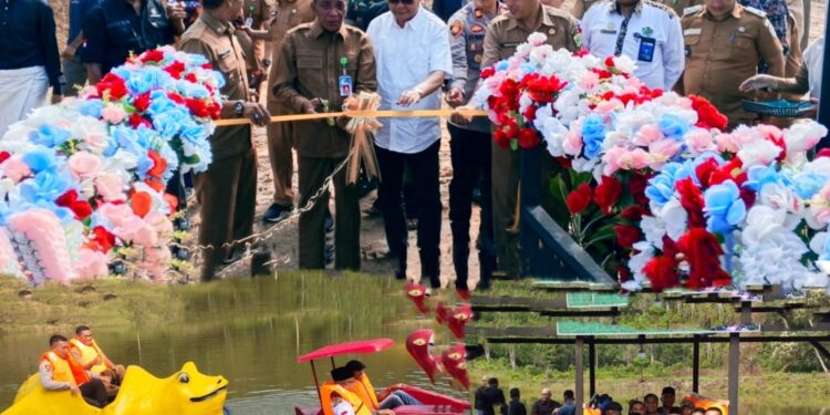 Objek Wisata Air Nangak Desa Batu Kacang Resmi Dibuka, Asisten II dan Anggota DPRD