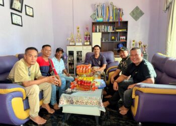 Wartawan Silaturahmi ke Kades Pulau Muda, Sinergitas Diperkuat