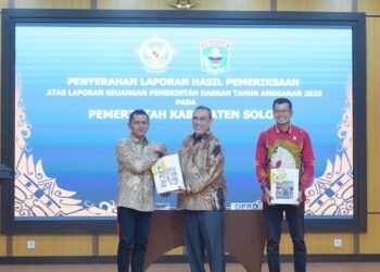 Pemerintah Kabupaten Solok Kembali Raih Opini Wajar Tanpa Pengecualian (WTP) Ke-9 Berturut-turut dari BPK RI