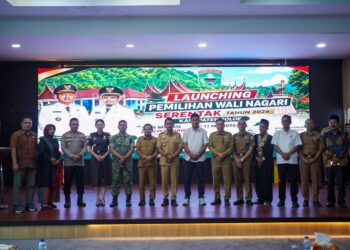 Launching Pemilihan Wali Nagari Serentak Tahun 2026 Kabupaten Solok Resmi Digelar