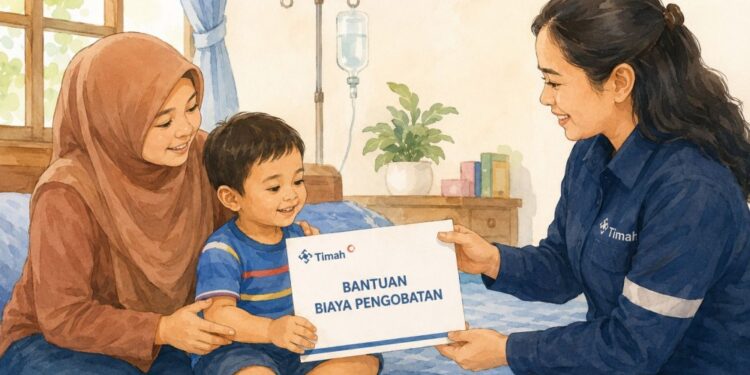 PT TIMAH Terus Bantu Biaya Pengobatan Warga di Wilayah Operasional