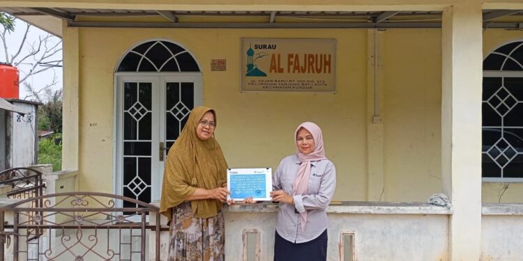 PT TIMAH Bantu Renovasi Musala Al Fajruh di Kecamatan Kundur, Ibadah Masyarakat Jadi Nyaman