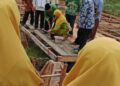 Tonggak Baru Kemandirian Pesantren, Ketua PDA Kab. Solok Awali Pembangunan Home Stay Syariah.