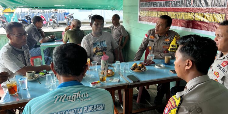 Jumat Curhat di Sedanau, Masyarakat Minta Pengawasan Remaja Ditingkatkan, Polsek Bunguran Barat Siap Perkuat Kamtibmas