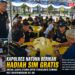 Kapolres Natuna Berikan Hadiah SIM Gratis untuk Juara Utama Open Turnamen Domino HUT Bhayangkara ke-80