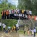 Polsek Singkep Barat Bersama Kejari Lingga, Forkopimcam dan Masyarakat Gelar Gotong Royong Jumat Bersih