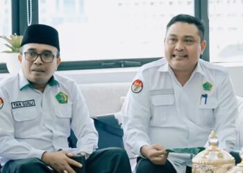 Kakan kemenag bersama bupati solok selatan perjuangkan pendidikan gratis siswa MA sampai ke dirjen Pendis pusat