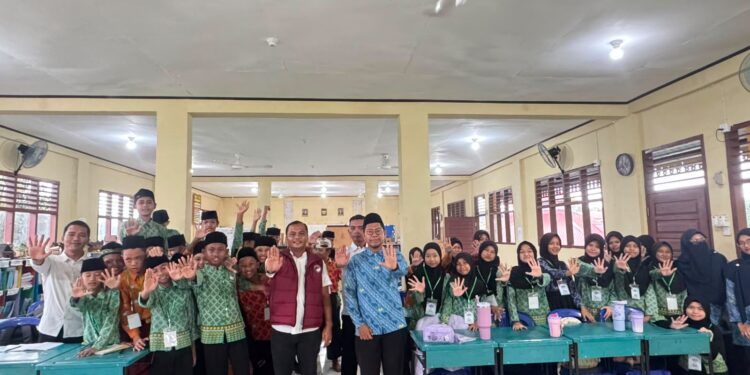 Polres Lingga Edukasi Pelajar, Perkuat Benteng Generasi Muda dari Ancaman Narkoba
