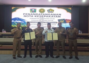 Pemkab Solok Perkuat Kerjasama Dengan Kemenag Dan Penvadilan Agama