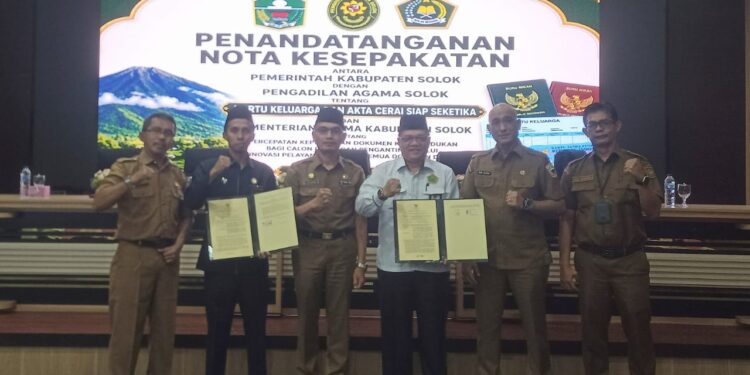 Pemkab Solok Perkuat Kerjasama Dengan Kemenag Dan Penvadilan Agama