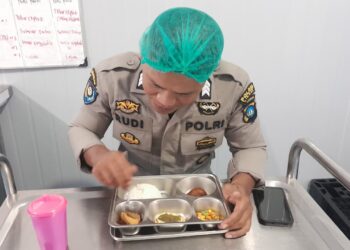 Food Safety Polres Lingga Wujudkan Makanan Bergizi yang Aman bagi 1.335 Penerima Manfaat