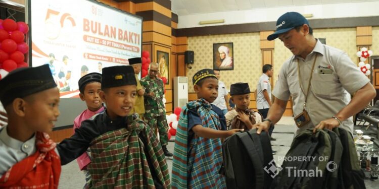 Kegiatan Sosial Hadir di Kundur Peringati Bulan Bakti HUT ke-50 PT TIMAH