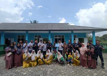 PT TIMAH Bantu Renovasi TPQ dan MDA Masjid Al Inayah, Kini Anak-anak Belajar Lebih Aman