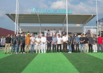 Bupati Solok Hadiri Grand Opening Solok Arena Mini Soccer, Wali Kota Solok Resmikan Fasilitas Olahraga Baru