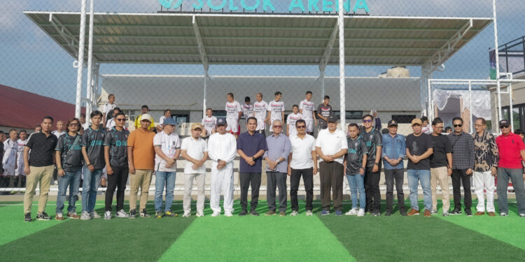Bupati Solok Hadiri Grand Opening Solok Arena Mini Soccer, Wali Kota Solok Resmikan Fasilitas Olahraga Baru