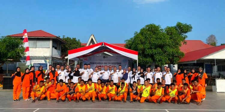 Peringati HUT ke-81 RI, Rutan Karimun Gelar Pekan Olahraga dan Seni Warga Binaan