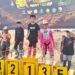 Pembalap Cilik Biyu Sabet Dua Gelar Juara Sekaligus di Kejuaraan Grasstrack Karimun