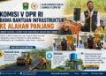 Komisi V DPR RI Bawa Bantuan Infrastruktur ke Alahan Panjang, Wabup Candra: Sinergi Pusat dan Daerah Sangat Dibutuhkan