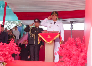 Bupati Solok Pimpin Upacara Peringatan HUT ke-81 Kemerdekaan RI di Kabupaten Solok