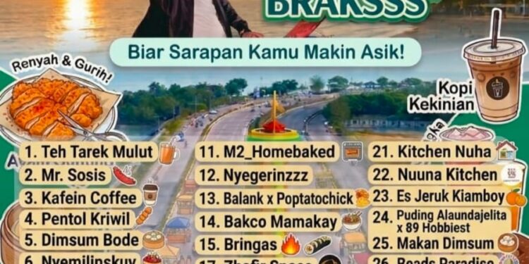 35 Tenat UMKM Kaki Lima Karimun Siap Ramaikan CFD Costal Area, Ini Tanggalnya